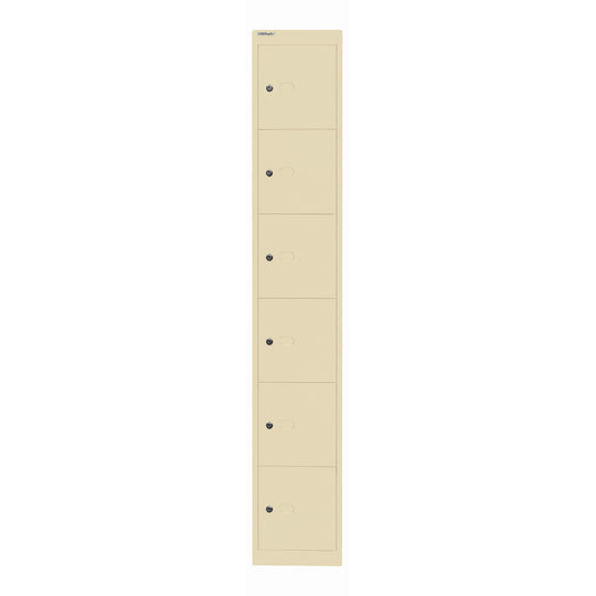 Schließfachschrank Office | 6 Fächer, Tiefe 305 mm