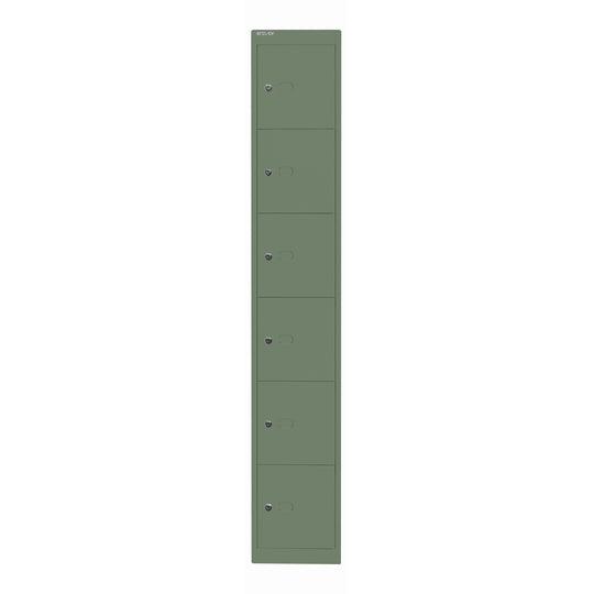 Schließfachschrank Office | 6 Fächer, Tiefe 305 mm