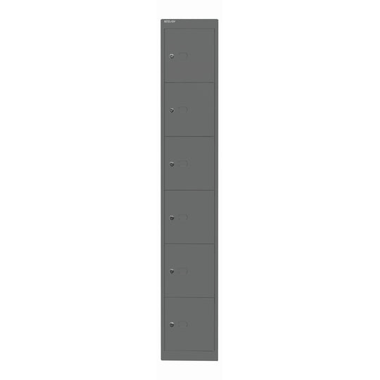 Schließfachschrank Office | 6 Fächer, Tiefe 305 mm