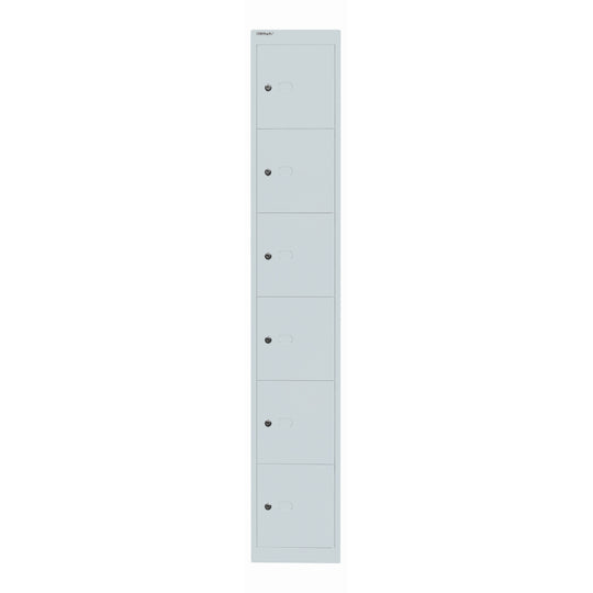 Schließfachschrank Office | 6 Fächer, Tiefe 305 mm
