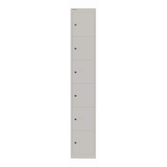 Schließfachschrank Office | 6 Fächer, Tiefe 305 mm