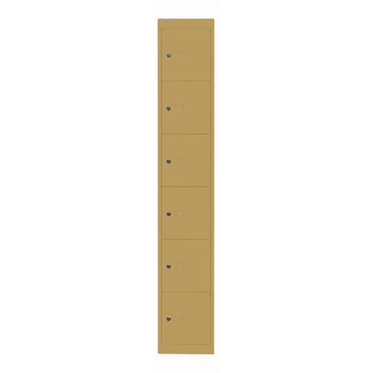 Schließfachschrank Office | 6 Fächer, Tiefe 305 mm