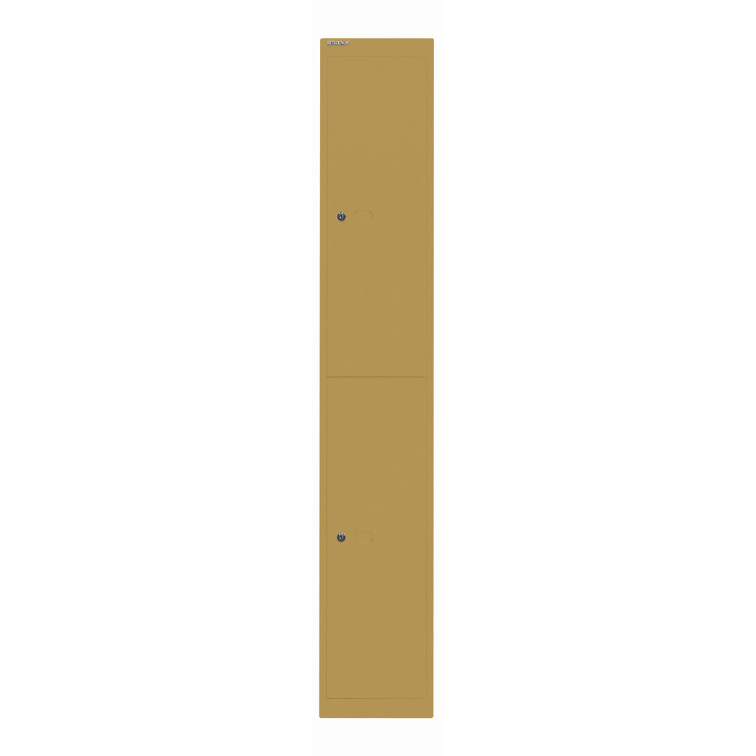 Garderobenschrank Office | 2 Fächer mit je 1 Kleiderhaken, Tiefe 457 mm