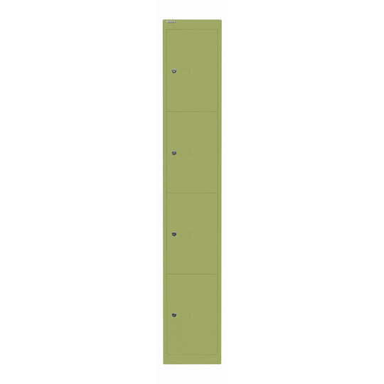 Schließfachschrank Office | 4 Fächer, Tiefe 457 mm