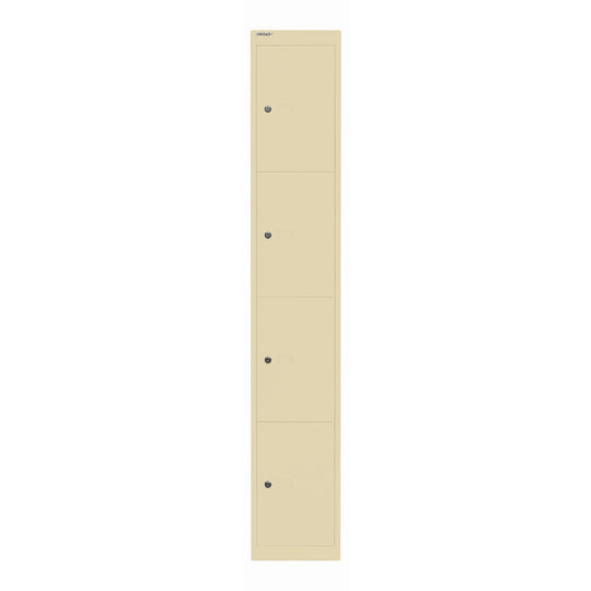 Schließfachschrank Office | 4 Fächer, Tiefe 457 mm