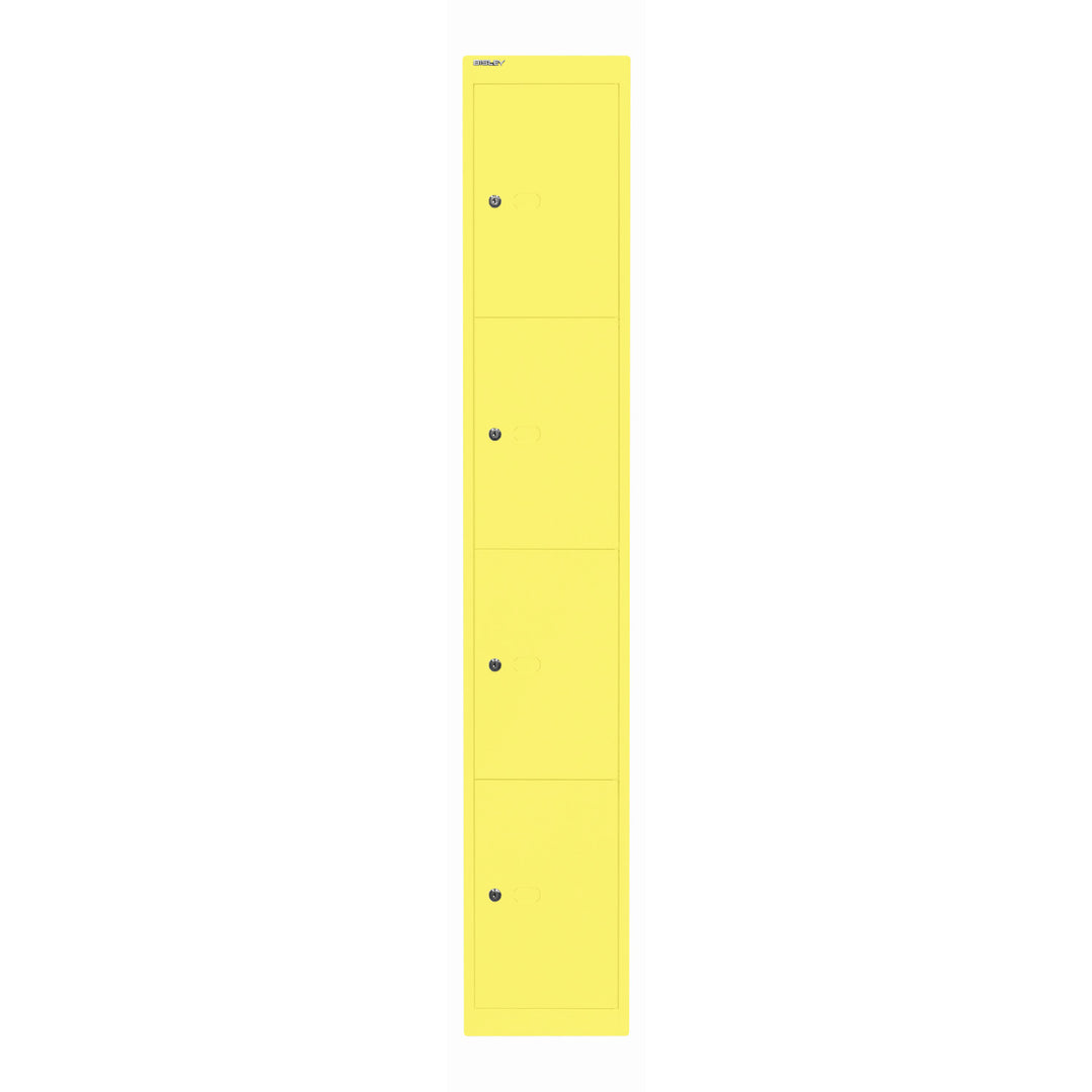 Schließfachschrank Office | 4 Fächer, Tiefe 457 mm