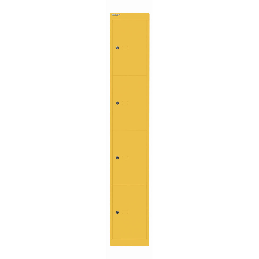 Schließfachschrank Office | 4 Fächer, Tiefe 457 mm