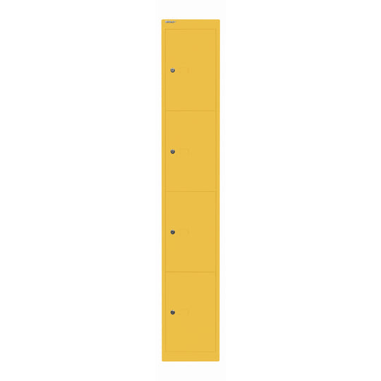 Schließfachschrank Office | 4 Fächer, Tiefe 457 mm