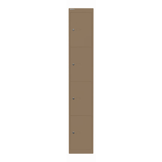 Schließfachschrank Office | 4 Fächer, Tiefe 457 mm