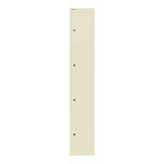 Schließfachschrank Office | 4 Fächer, Tiefe 457 mm