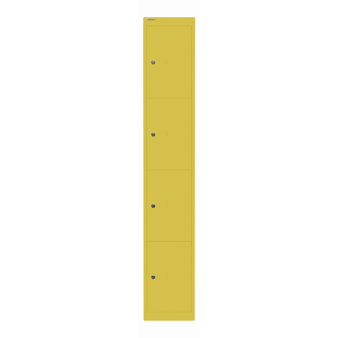 Schließfachschrank Office | 4 Fächer, Tiefe 457 mm