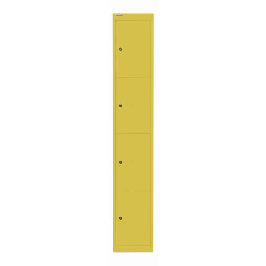 Schließfachschrank Office | 4 Fächer, Tiefe 457 mm