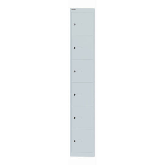Schließfachschrank Office | 6 Fächer, Tiefe 457 mm