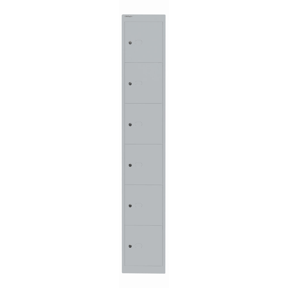 Schließfachschrank Office | 6 Fächer, Tiefe 457 mm