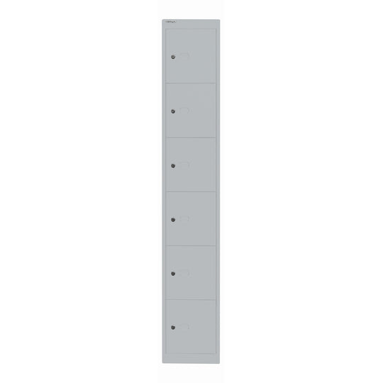 Schließfachschrank Office | 6 Fächer, Tiefe 457 mm