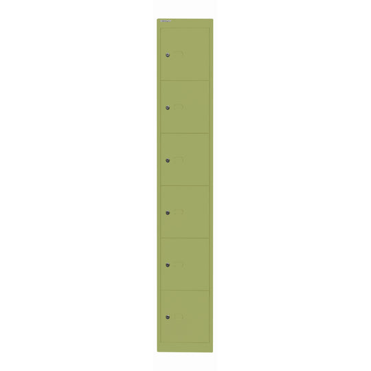 Schließfachschrank Office | 6 Fächer, Tiefe 457 mm