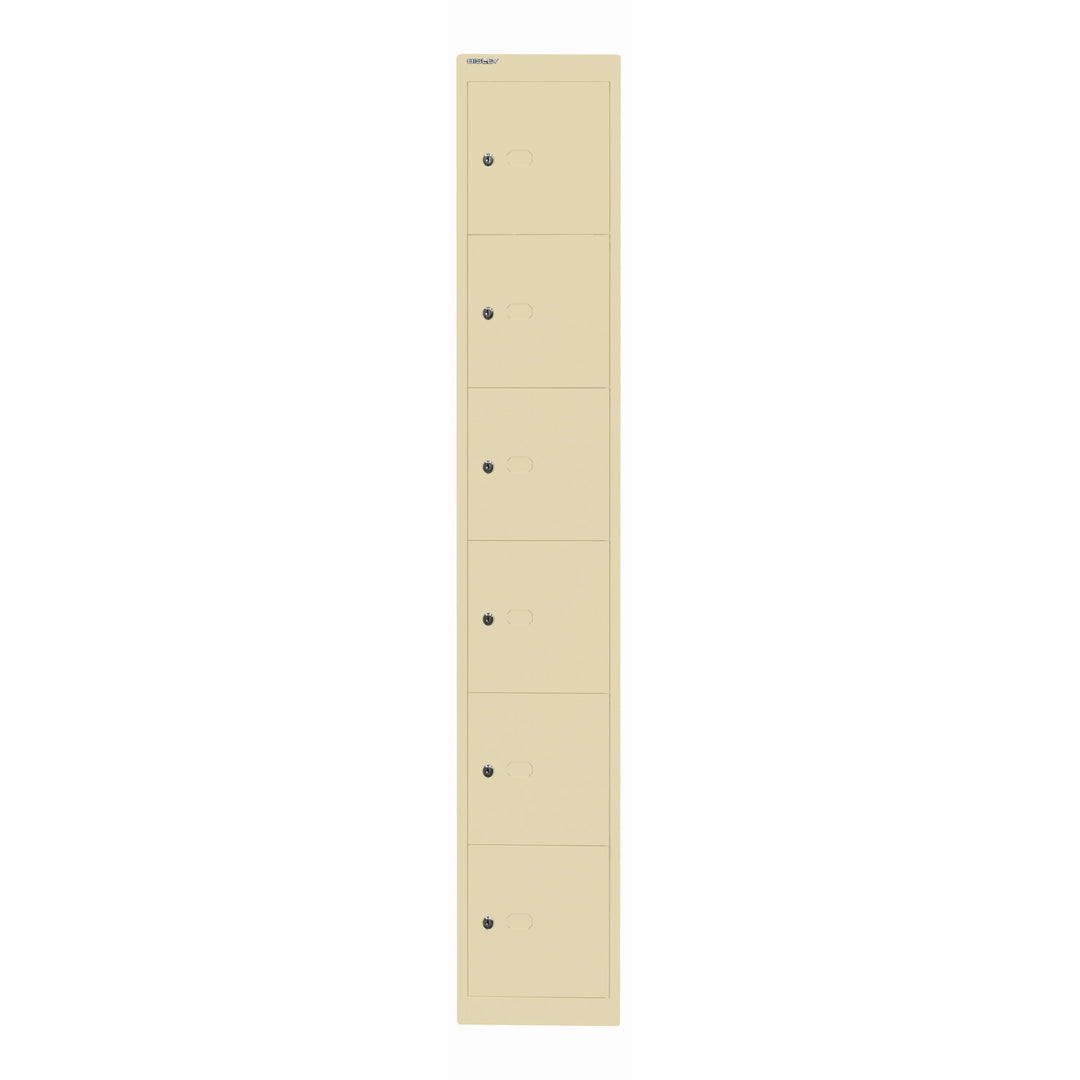 Schließfachschrank Office | 6 Fächer, Tiefe 457 mm