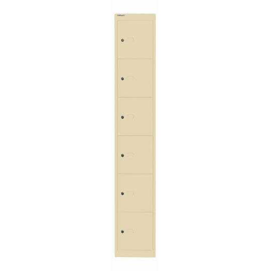 Schließfachschrank Office | 6 Fächer, Tiefe 457 mm