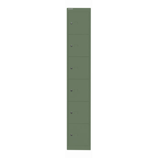 Schließfachschrank Office | 6 Fächer, Tiefe 457 mm