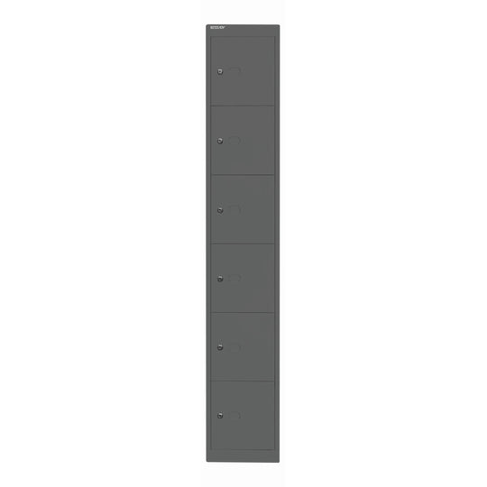 Schließfachschrank Office | 6 Fächer, Tiefe 457 mm