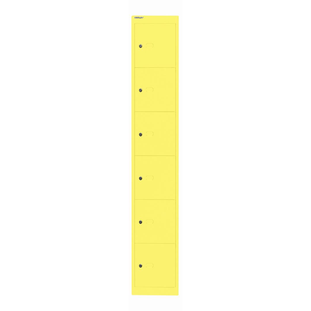 Schließfachschrank Office | 6 Fächer, Tiefe 457 mm
