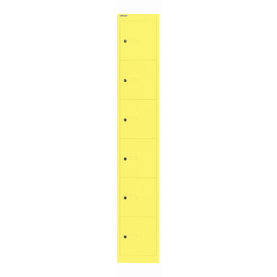 Schließfachschrank Office | 6 Fächer, Tiefe 457 mm
