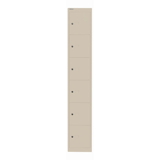 Schließfachschrank Office | 6 Fächer, Tiefe 457 mm