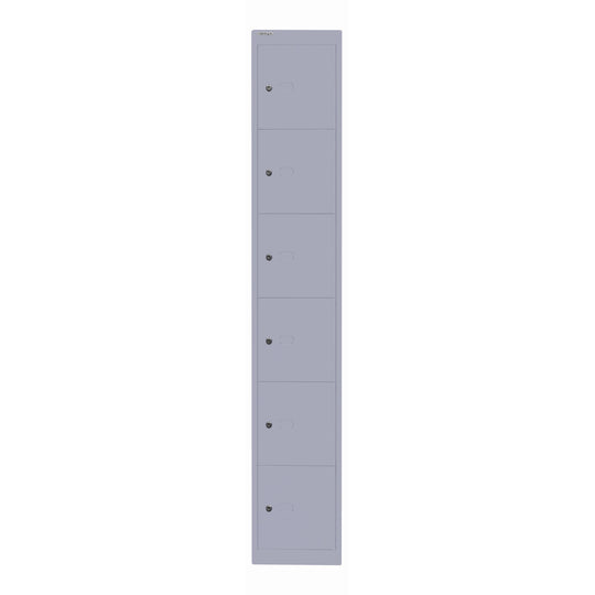 Schließfachschrank Office | 6 Fächer, Tiefe 457 mm