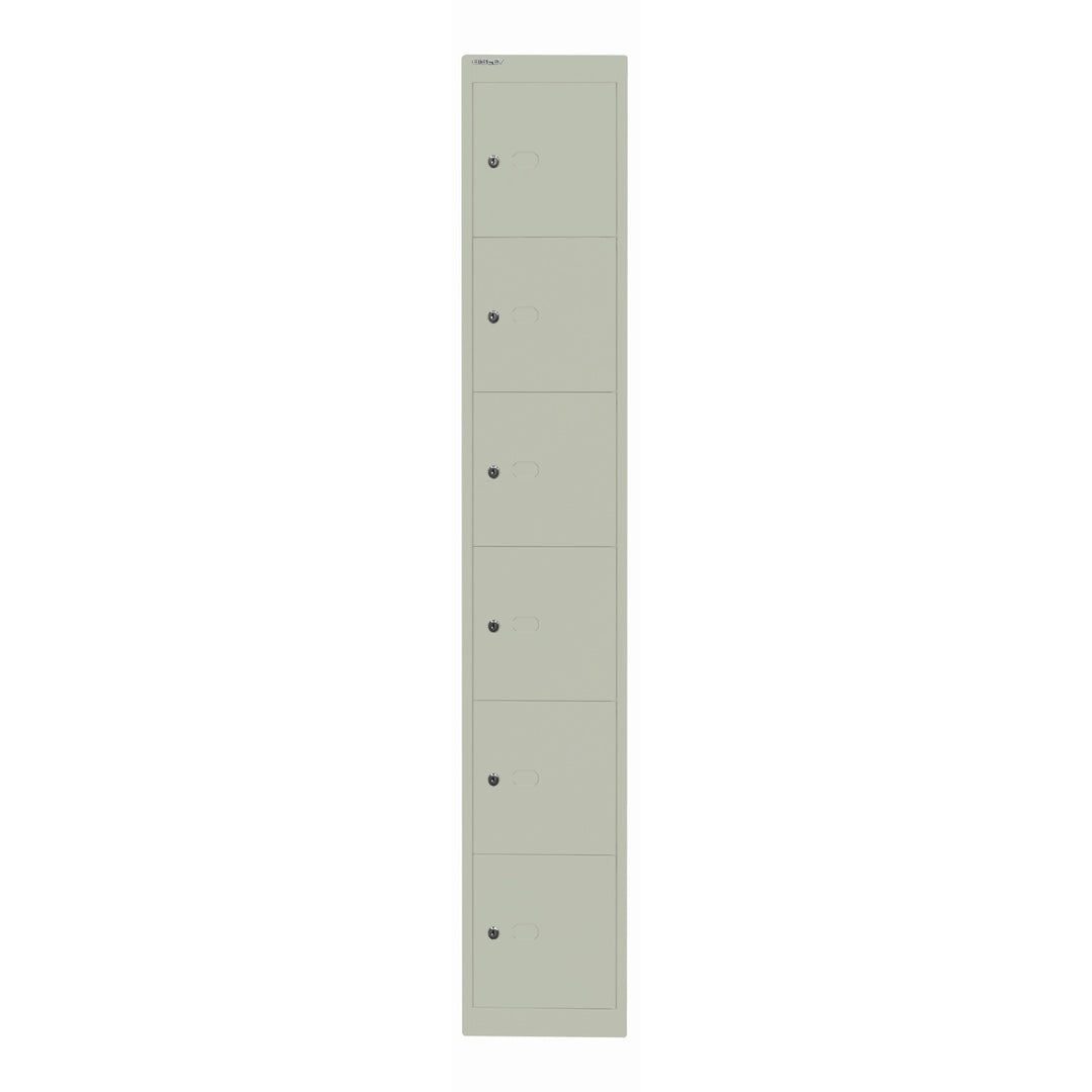 Schließfachschrank Office | 6 Fächer, Tiefe 457 mm