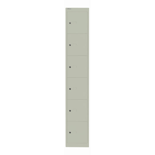 Schließfachschrank Office | 6 Fächer, Tiefe 457 mm