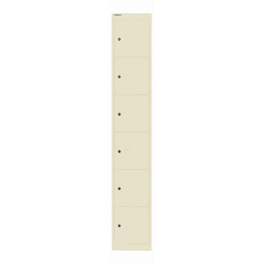 Schließfachschrank Office | 6 Fächer, Tiefe 457 mm