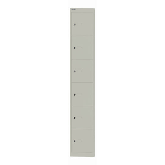 Schließfachschrank Office | 6 Fächer, Tiefe 457 mm