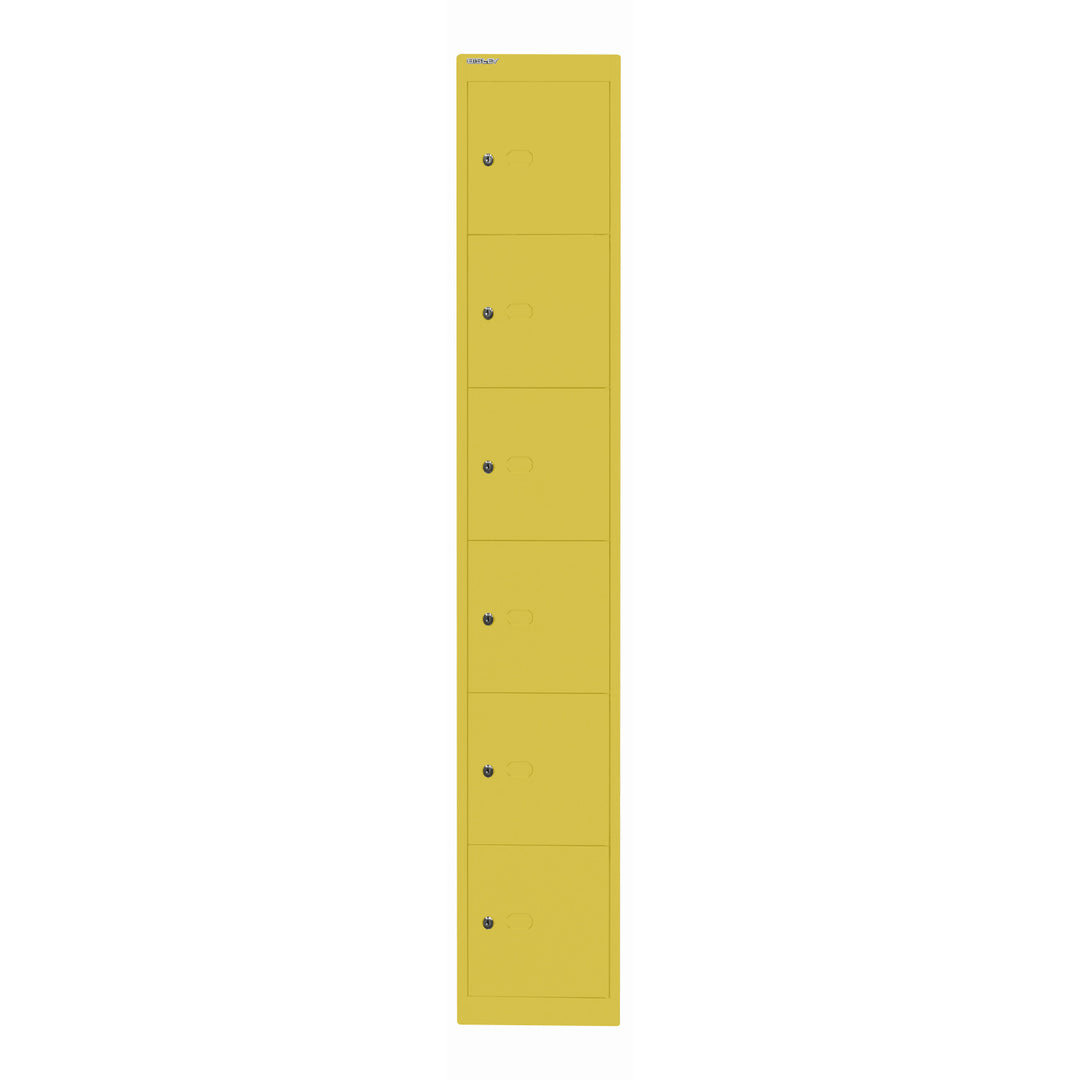 Schließfachschrank Office | 6 Fächer, Tiefe 457 mm