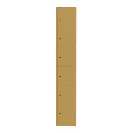 Schließfachschrank Office | 6 Fächer, Tiefe 457 mm