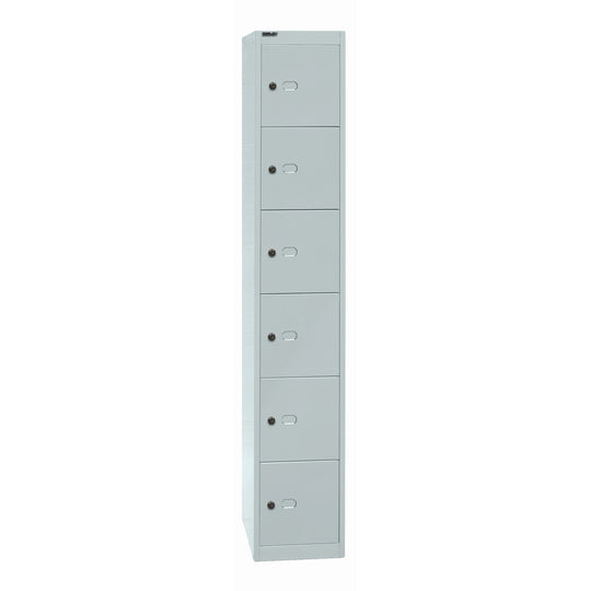Schließfachschrank Office | 6 Fächer, Tiefe 457 mm
