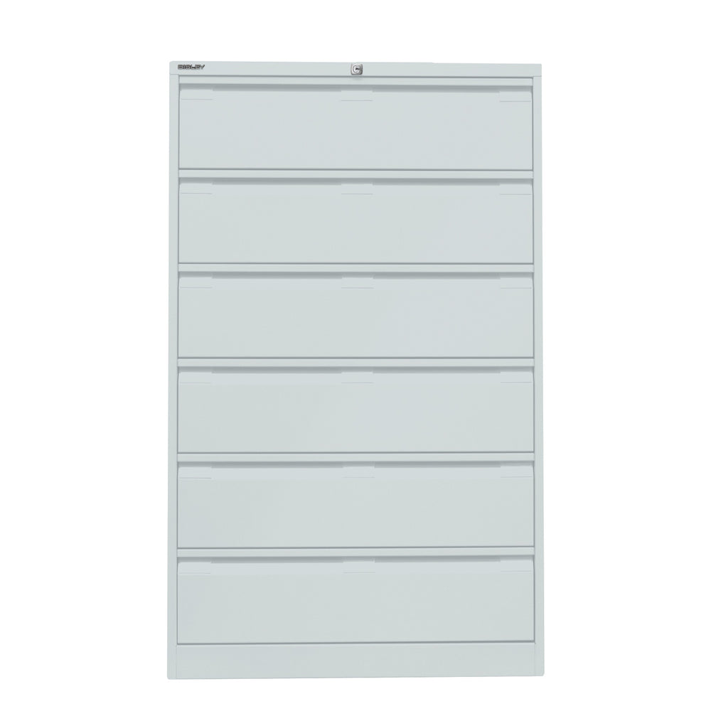 Karteischrank DF6 | dreibahnig, 6 Schubladen, DIN A5