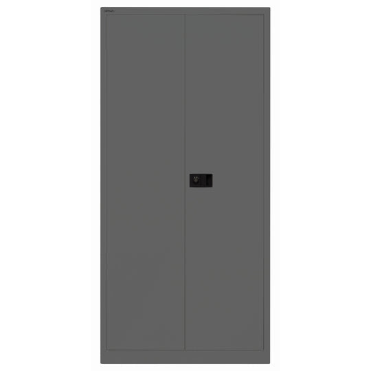 Flügeltürenschrank UNIVERSAL | 4 Fachböden für 5 Ordnerhöhen, Breite 914, Tiefe 500, mit verzinkten Fachböden