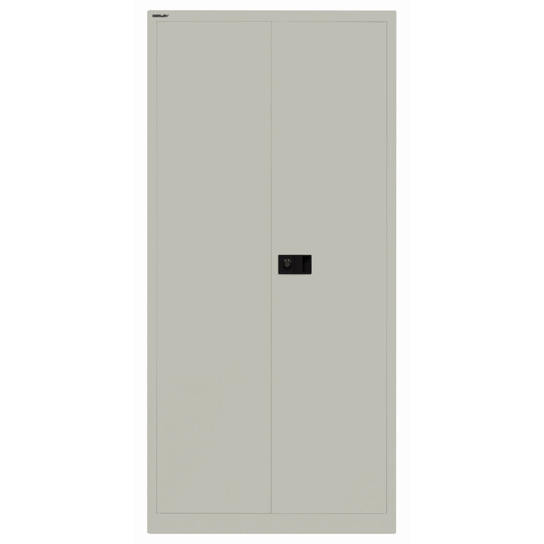 Flügeltürenschrank UNIVERSAL | 4 Fachböden für 5 Ordnerhöhen, Breite 914, Tiefe 500, mit verzinkten Fachböden