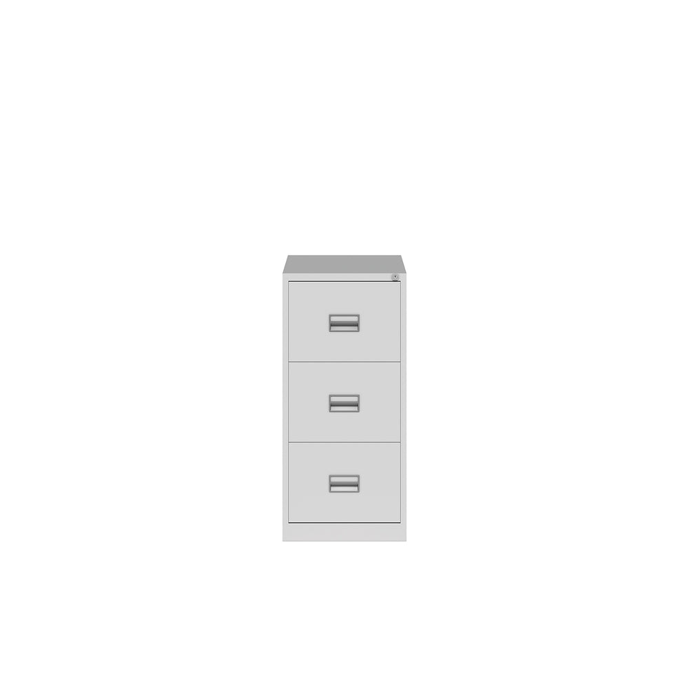 Hängeregistraturschrank ECO | Einbahnig | Kunststoffgriffmulden | mit 3 Auszügen