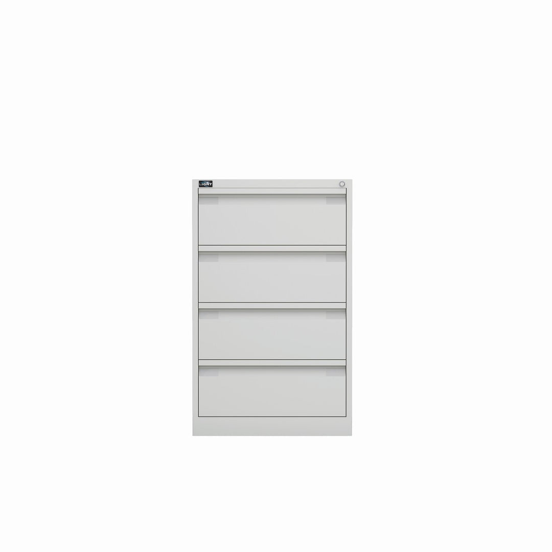 Karteischrank KS24 | zweibahnig, 4 Schubladen, DIN A5