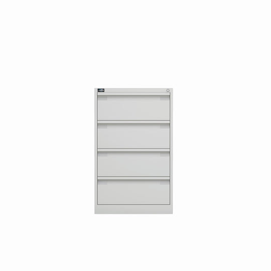 Karteischrank KS24 | zweibahnig, 4 Schubladen, DIN A5