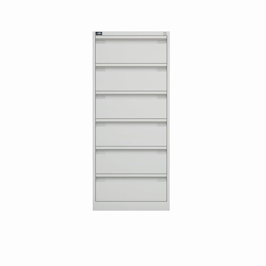 Karteischrank KS26 | zweibahnig, 6 Schubladen, DIN A5