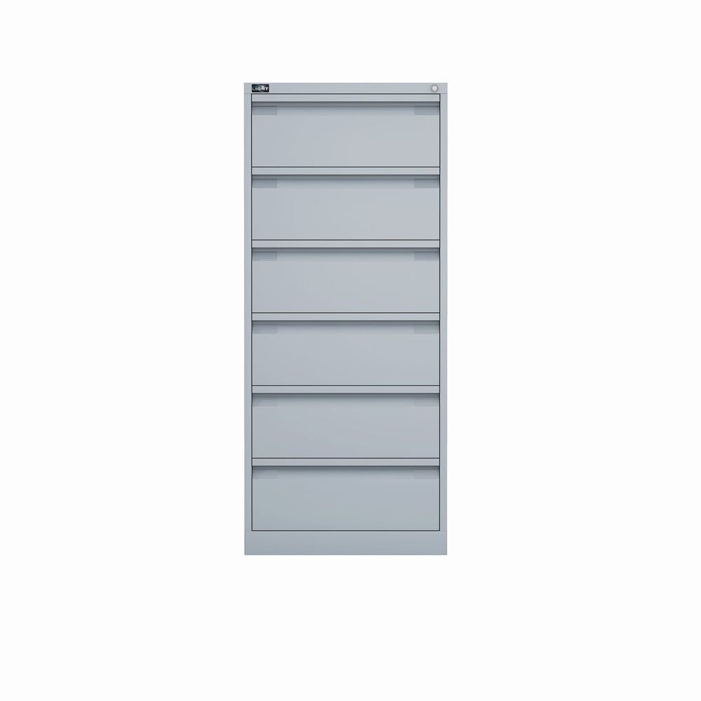 Karteischrank KS26 | zweibahnig, 6 Schubladen, DIN A5