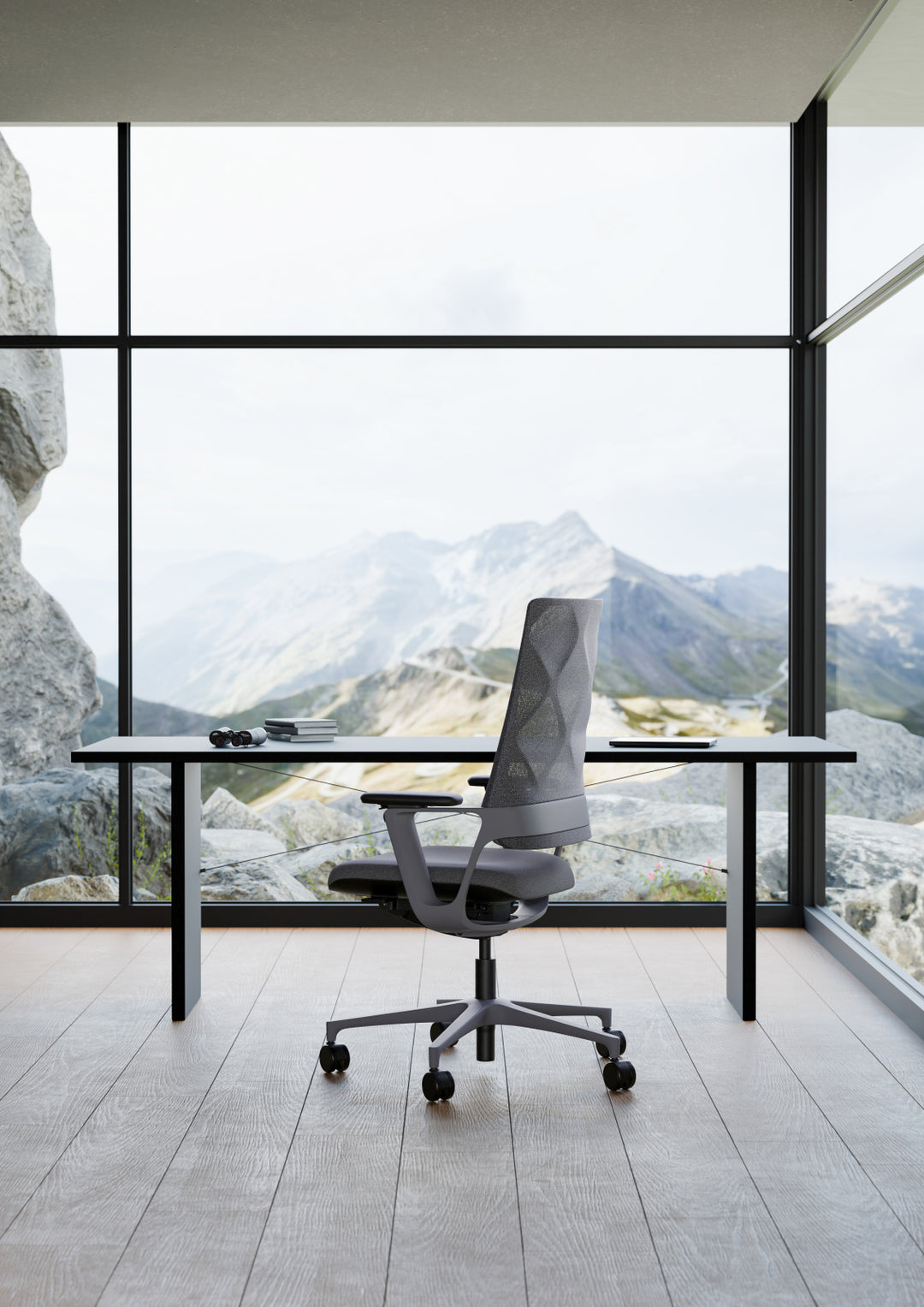 Klöber Connex Signature Edition Stone Grey (cnx88si)- Bürostuhl