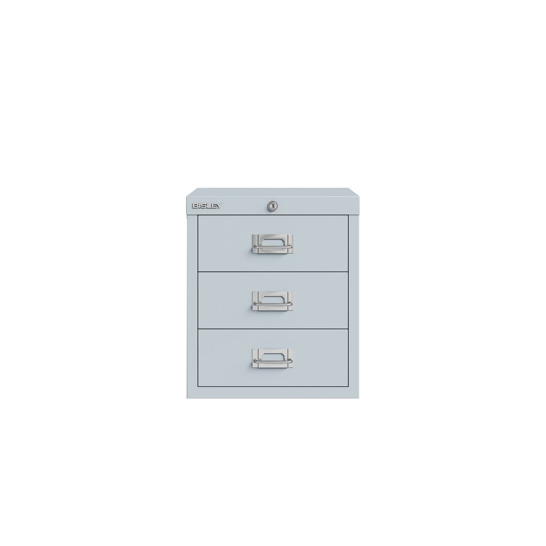 Bisley MultiDrawer™ |abschließbar, 3 Schubladen à H 87 mm, DIN A4