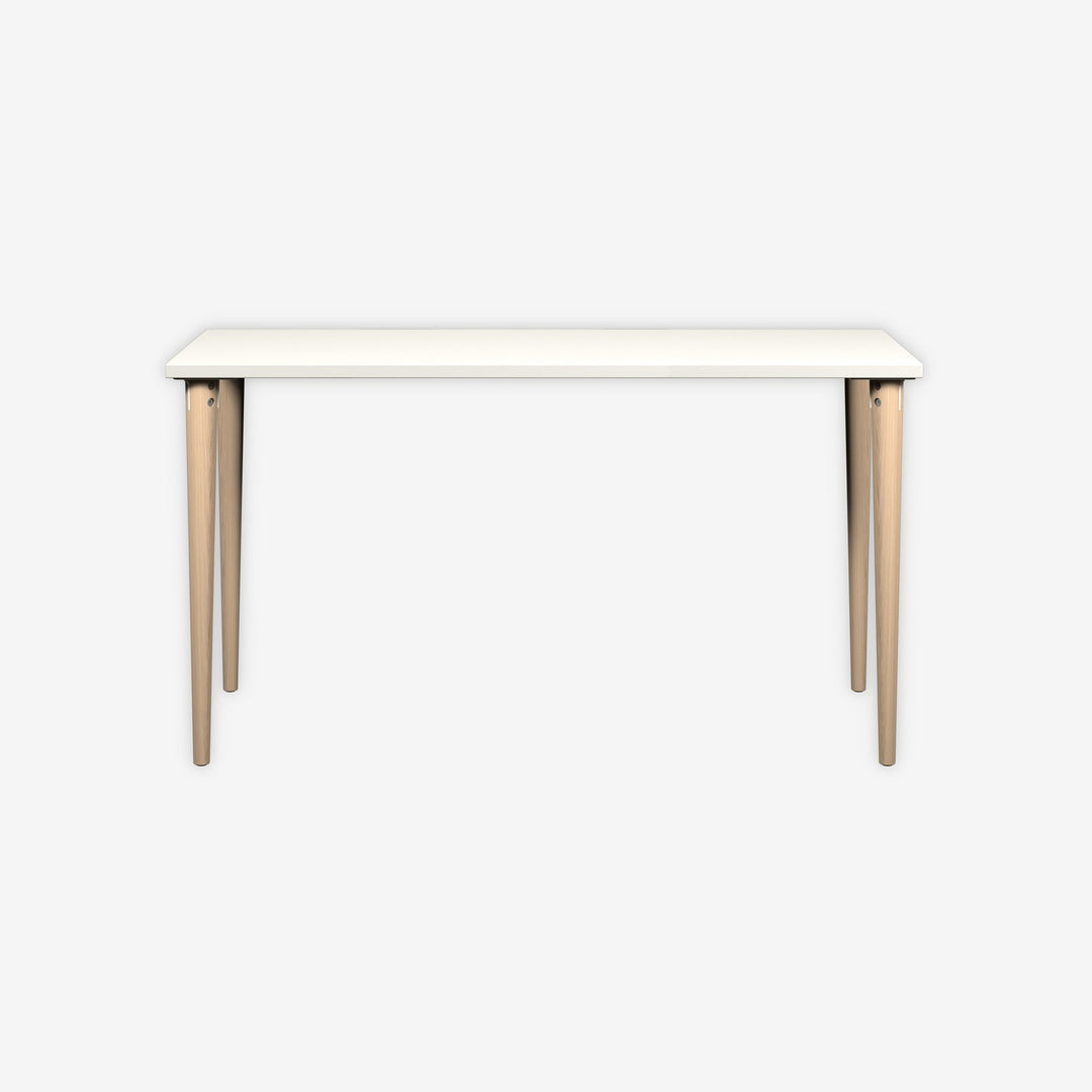 MultiDesk | 4 Eichenfüße, Maße: H 740 x B 1400  x T 600 mm