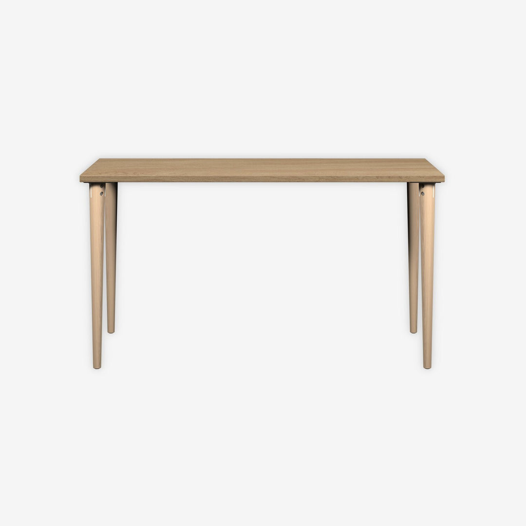 MultiDesk | 4 Eichenfüße, Maße: H 740 x B 1400  x T 600 mm