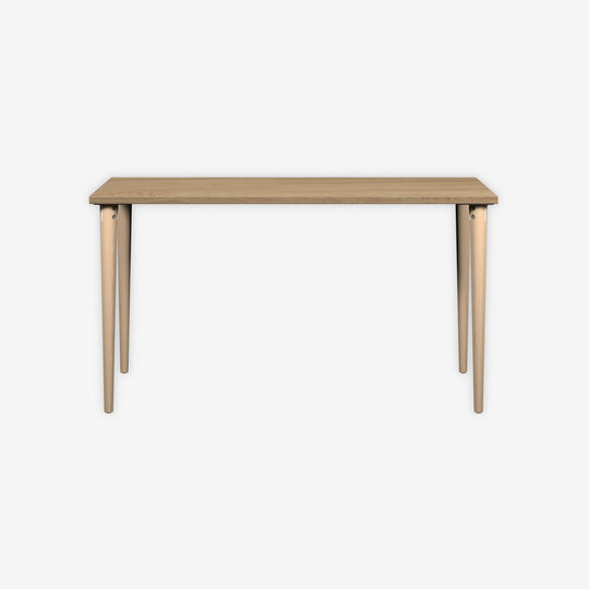 MultiDesk | 4 Eichenfüße, Maße: H 740 x B 1400  x T 600 mm