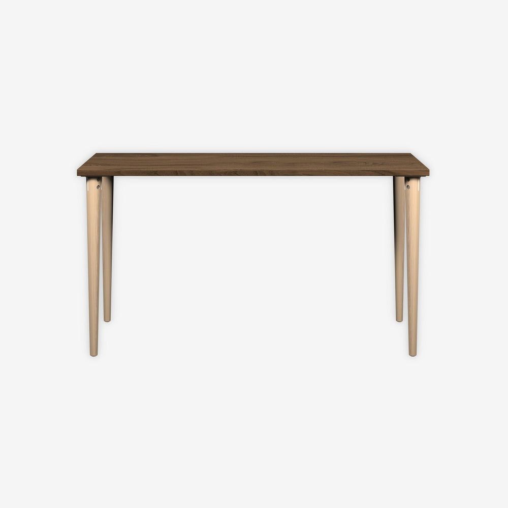 MultiDesk | 4 Eichenfüße, Maße: H 740 x B 1400  x T 600 mm