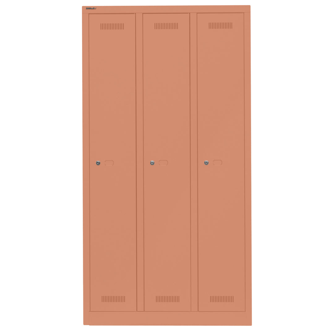 Garderobenschrank Monobloc™ | 3 Abteile